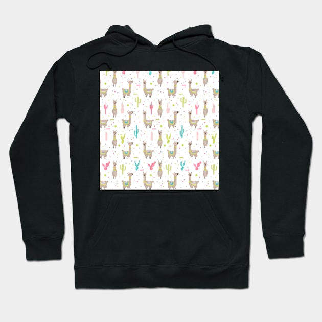 LLama Hoodie by melomania